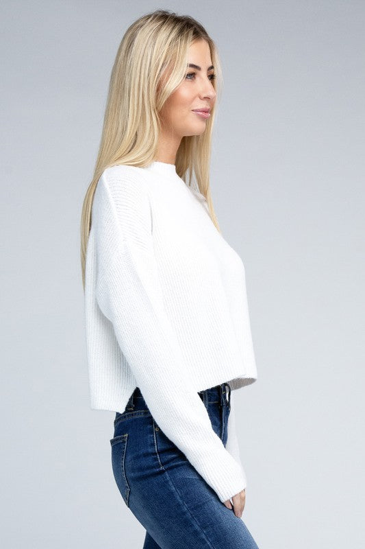 Maleah Mock Neck Pullover