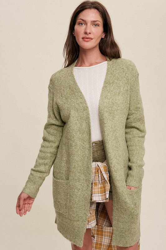 Emarie  Long Knit Cardigan