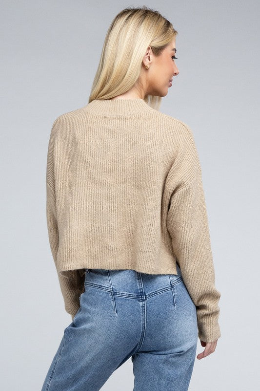 Maleah Mock Neck Pullover