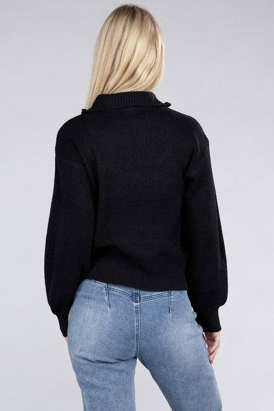 Hazel Half-Zip Pullover