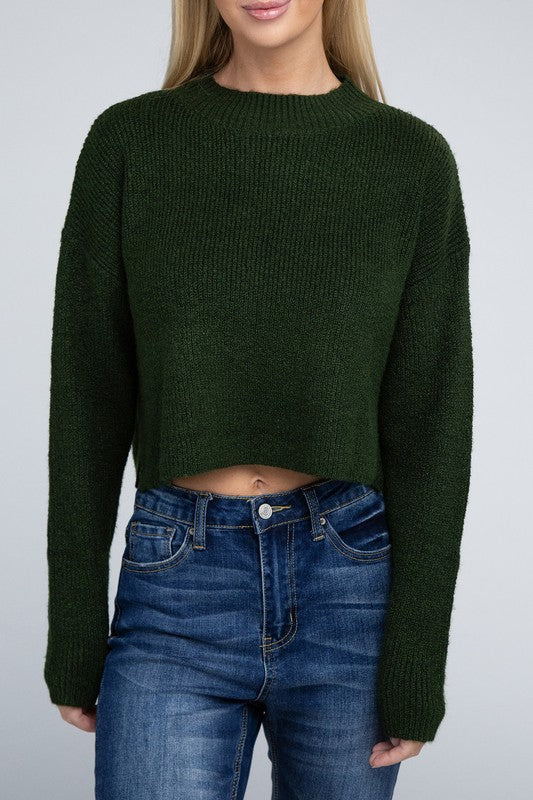 Maleah Mock Neck Pullover