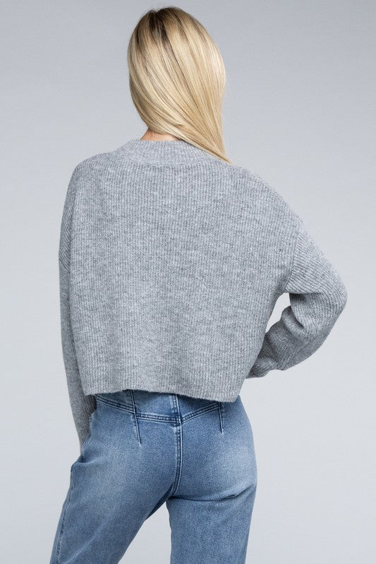 Maleah Mock Neck Pullover