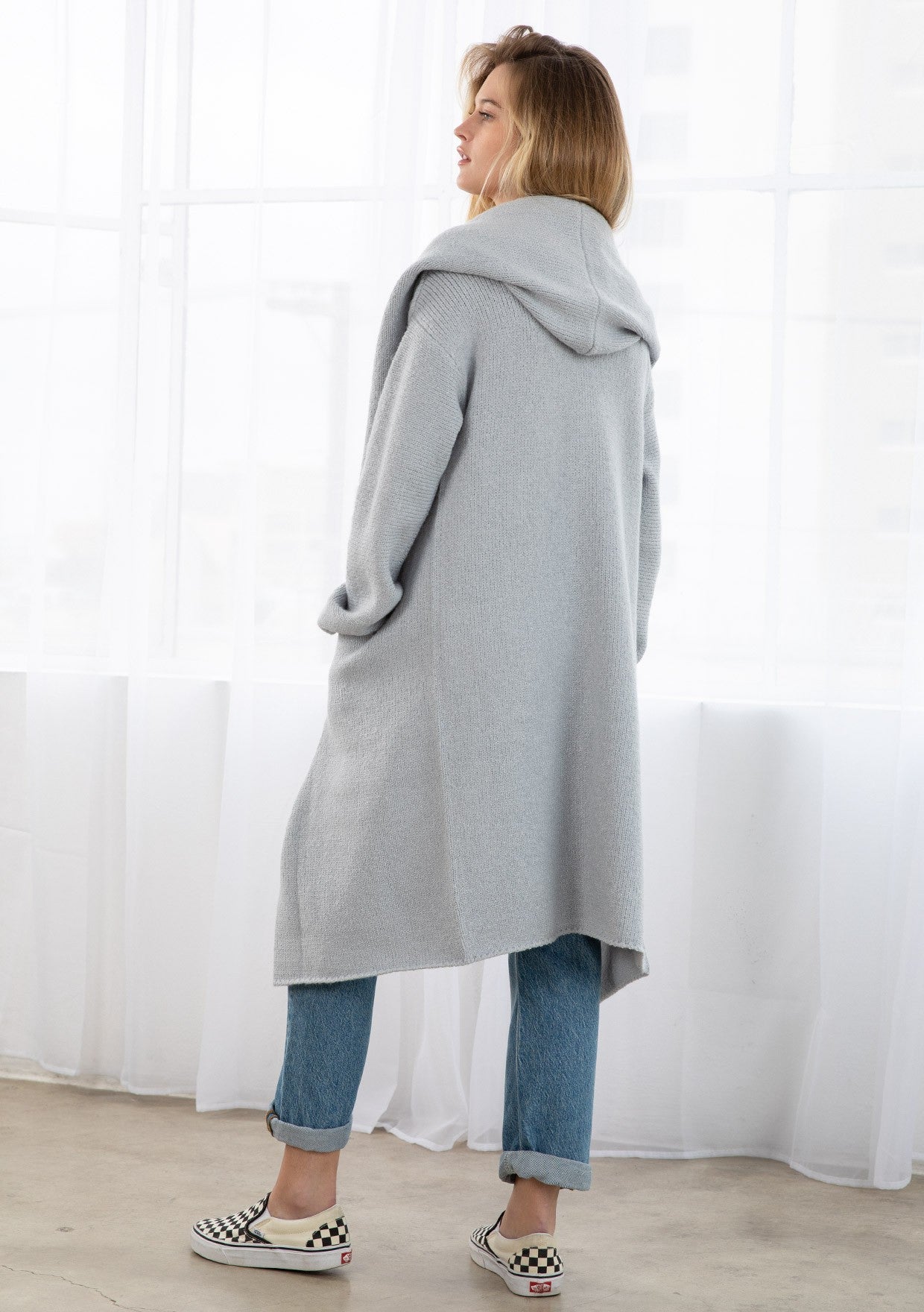 Lennox Hooded Sweater Coat