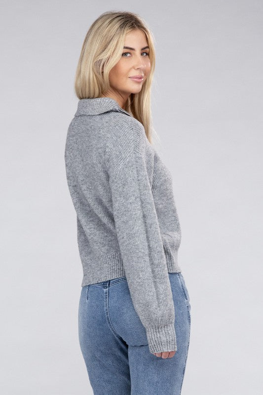 Hazel Half-Zip Pullover