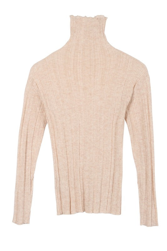 Raye Mock Neck Sweater