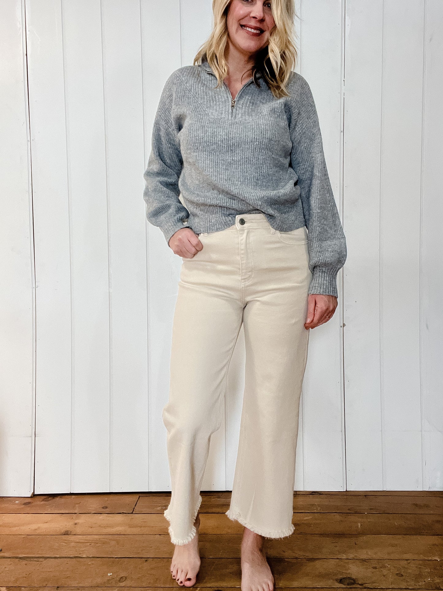 Hazel Half-Zip Pullover