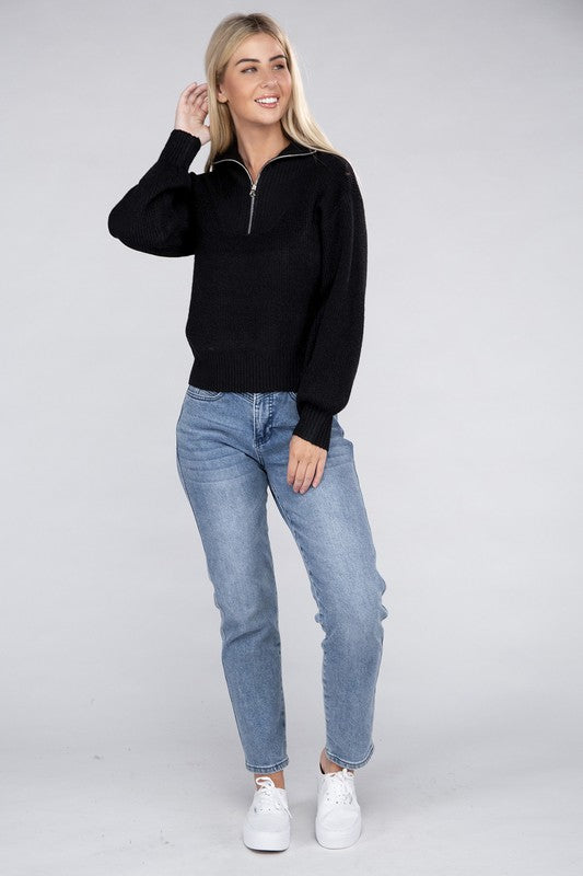 Hazel Half-Zip Pullover