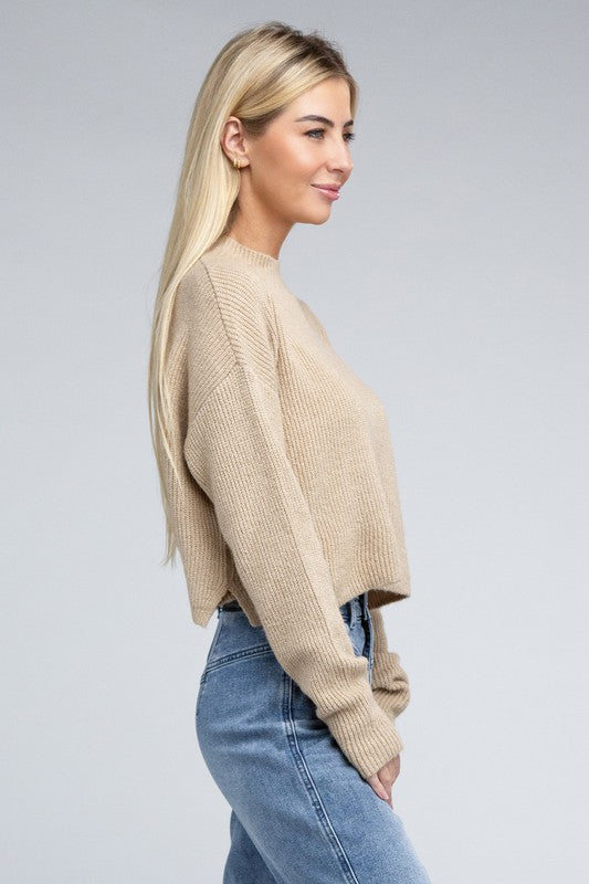 Maleah Mock Neck Pullover