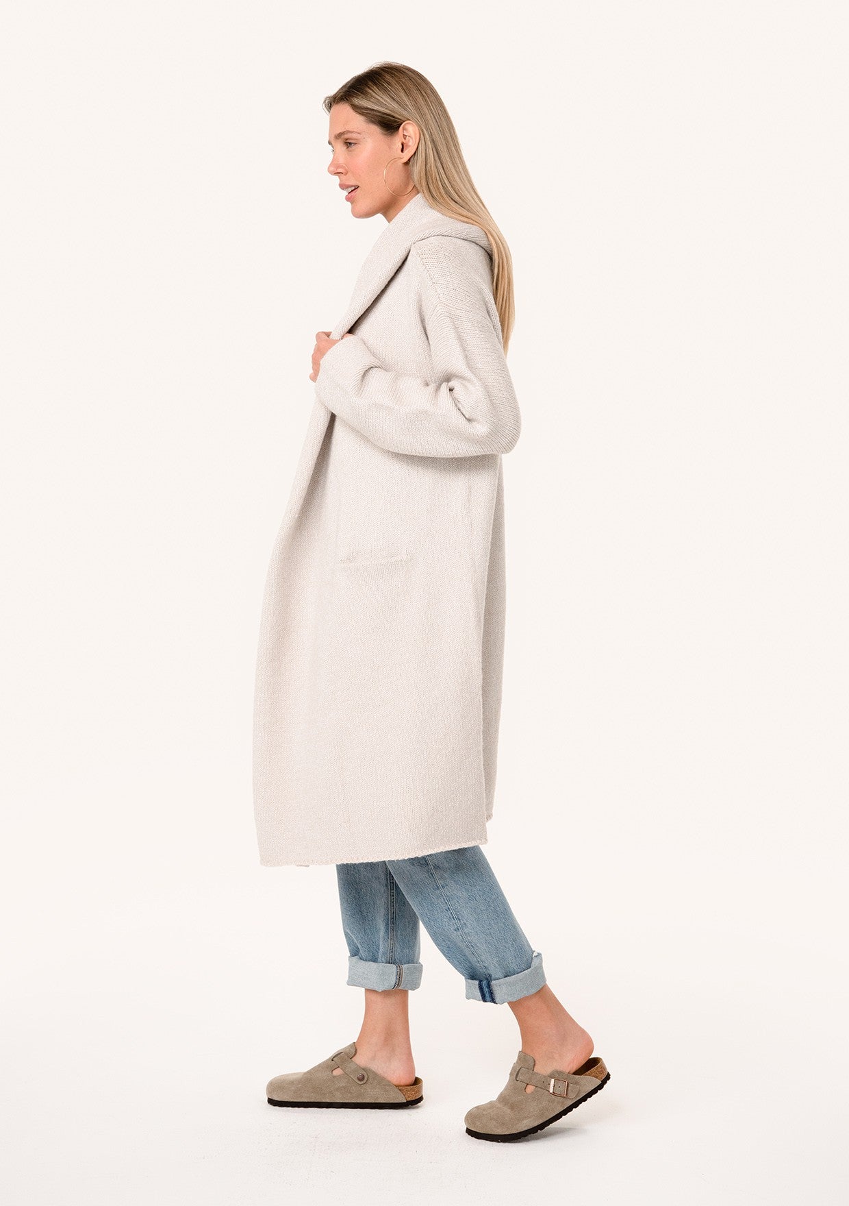 Lennox Hooded Sweater Coat