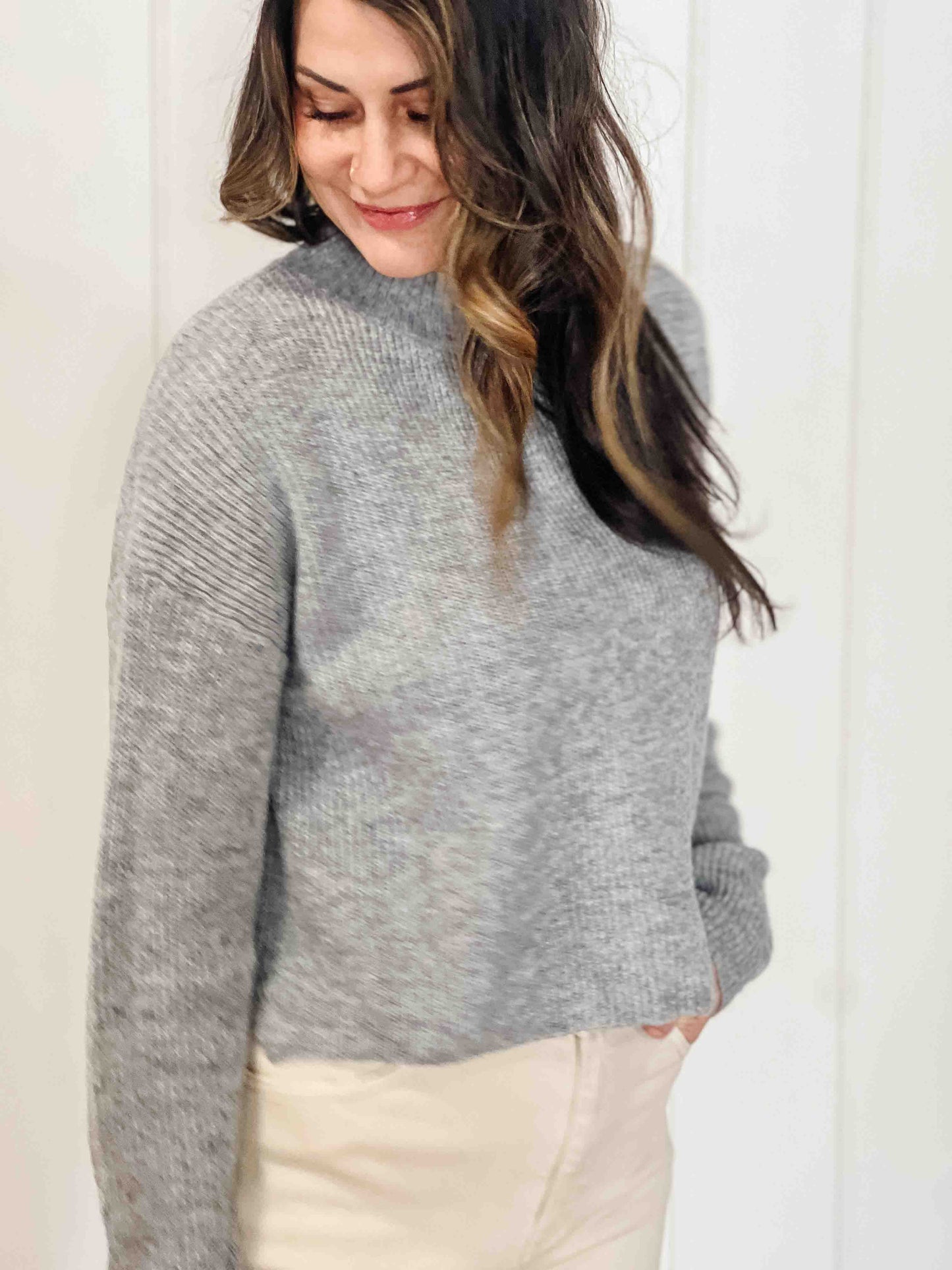 Maleah Mock Neck Pullover