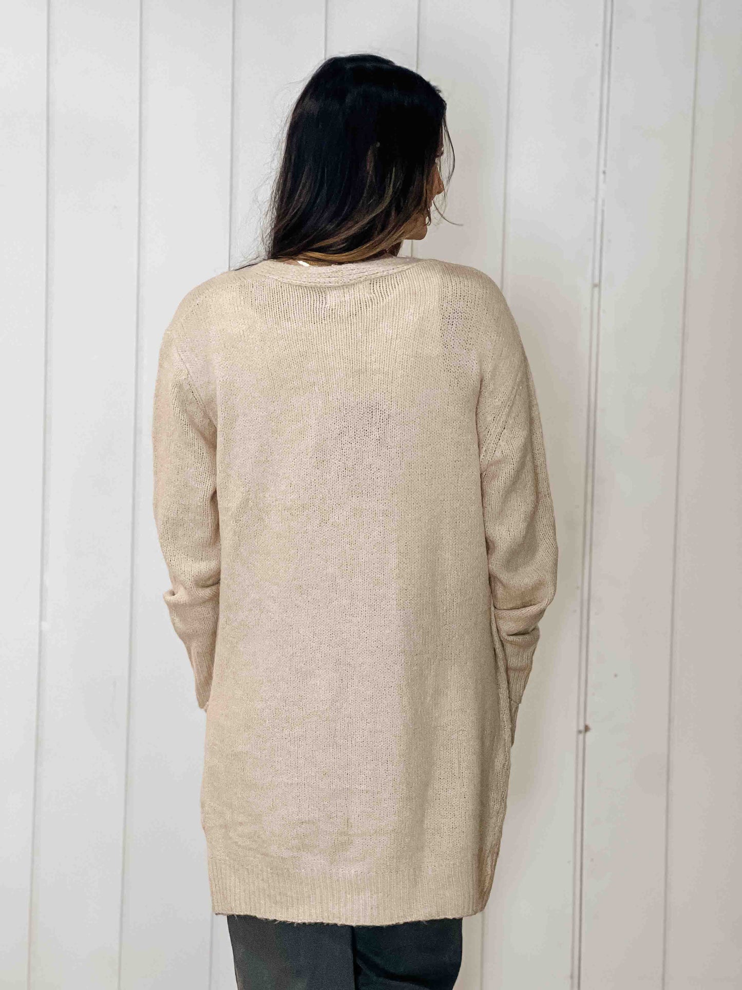 Emarie  Long Knit Cardigan