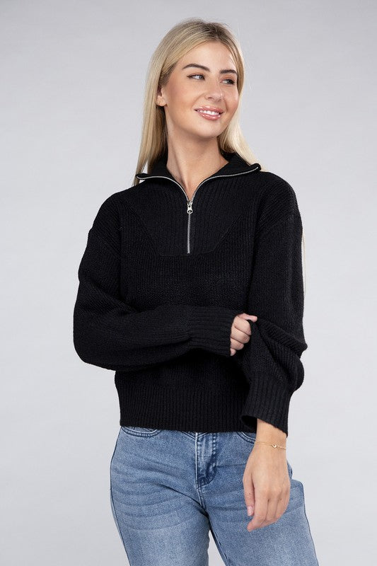 Hazel Half-Zip Pullover