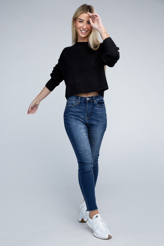 Maleah Mock Neck Pullover